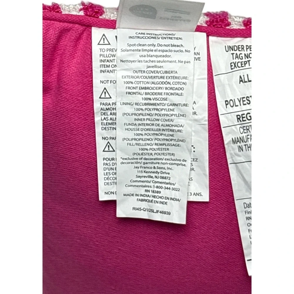 NWOT That's So Fetch-Mean Girls Pink Decorative Pillow